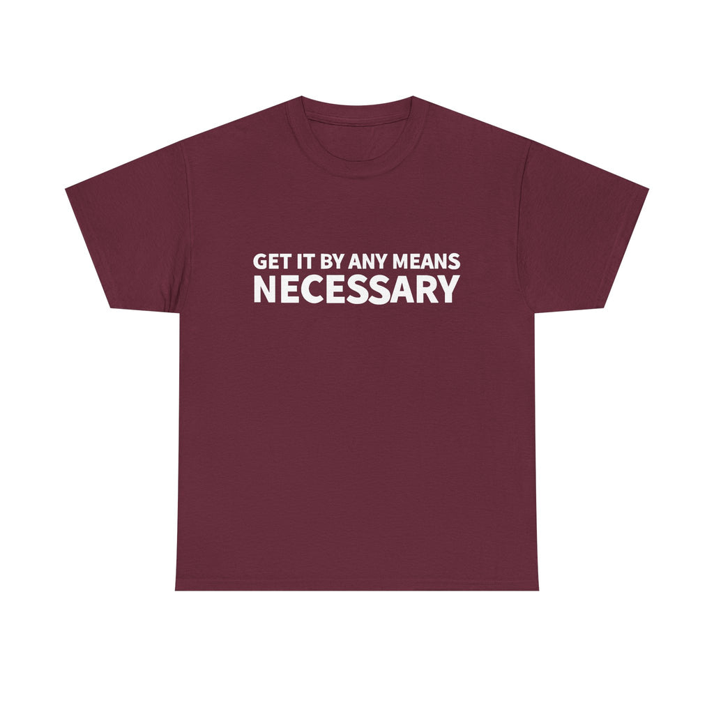 GIBAMN White Slogan Tee