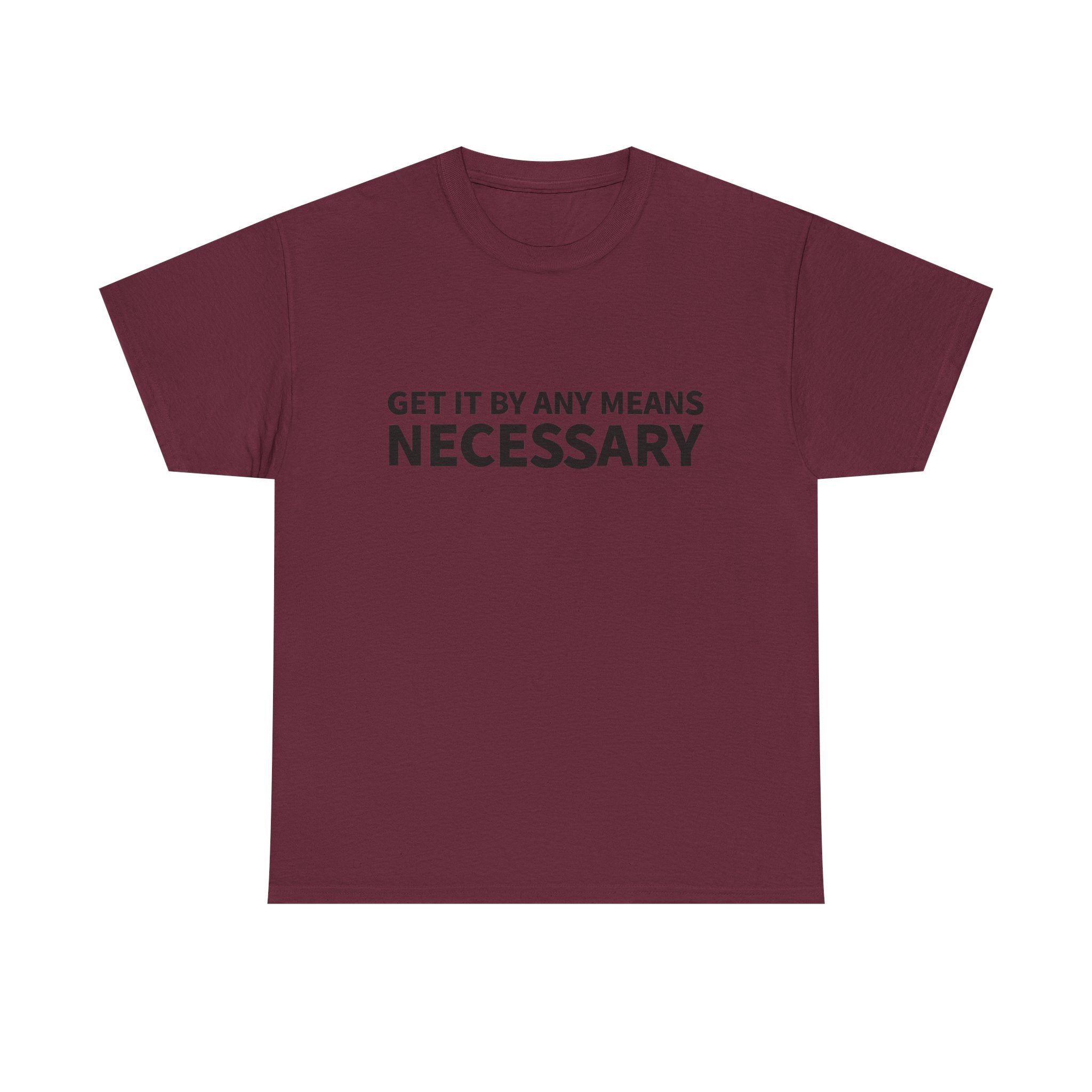 GIBAMN Black Slogan Tee