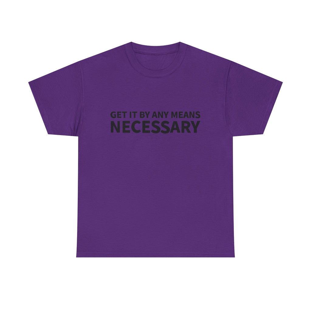 GIBAMN Black Slogan Tee