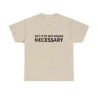 GIBAMN Black Slogan Tee