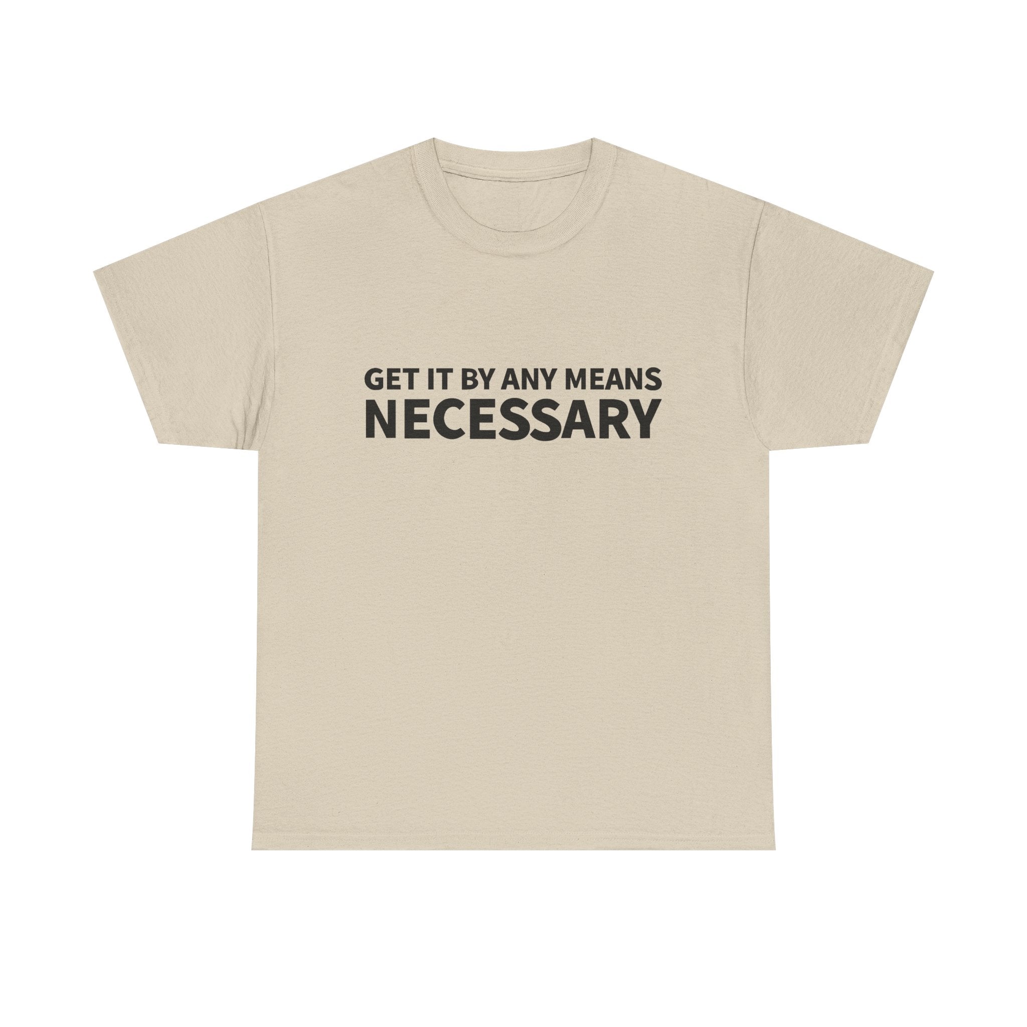GIBAMN Black Slogan Tee