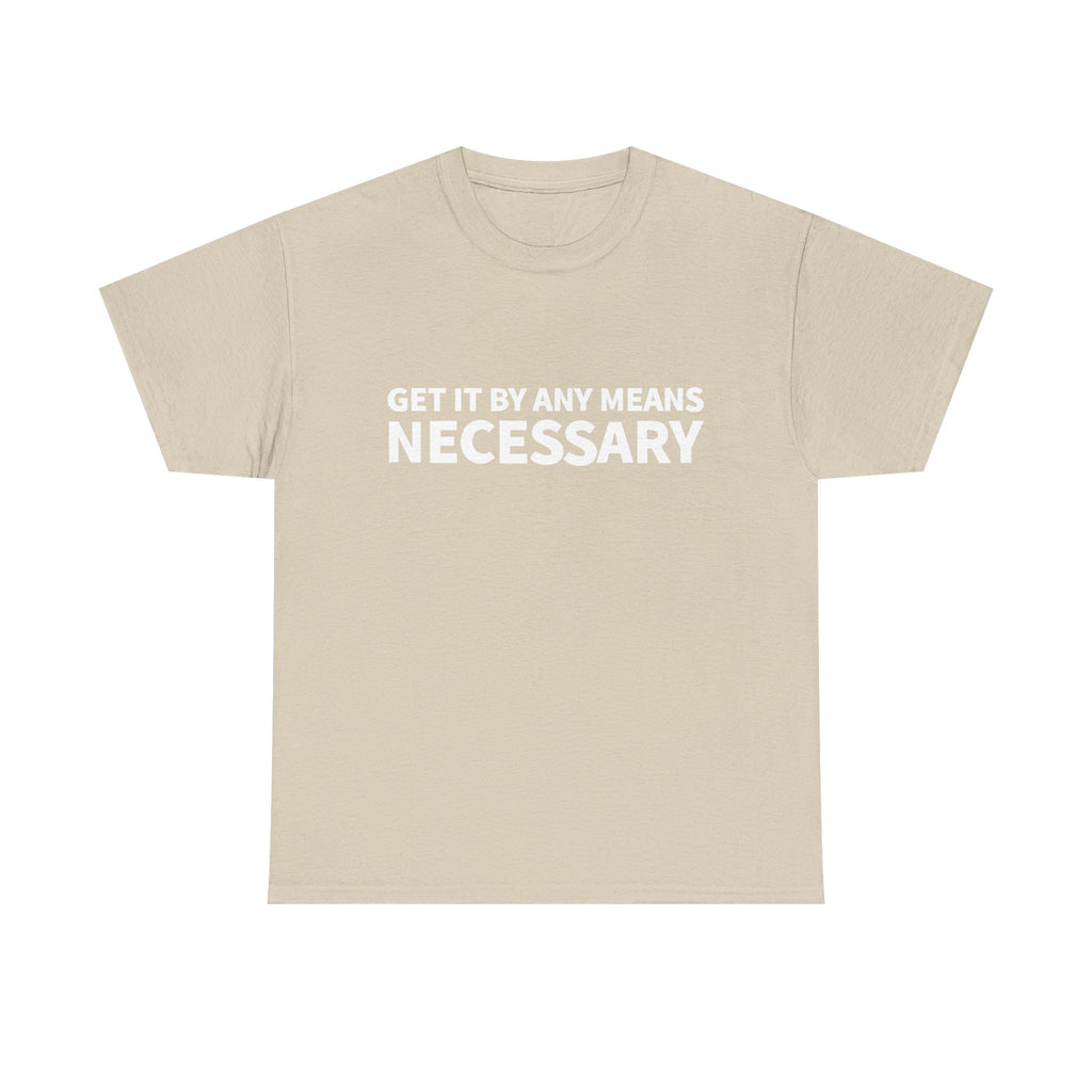 GIBAMN White Slogan Tee