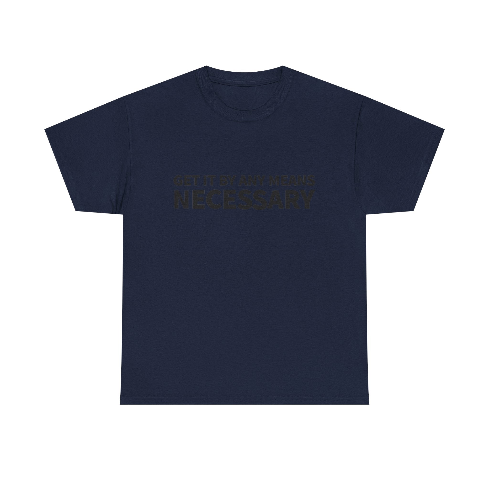 GIBAMN Black Slogan Tee