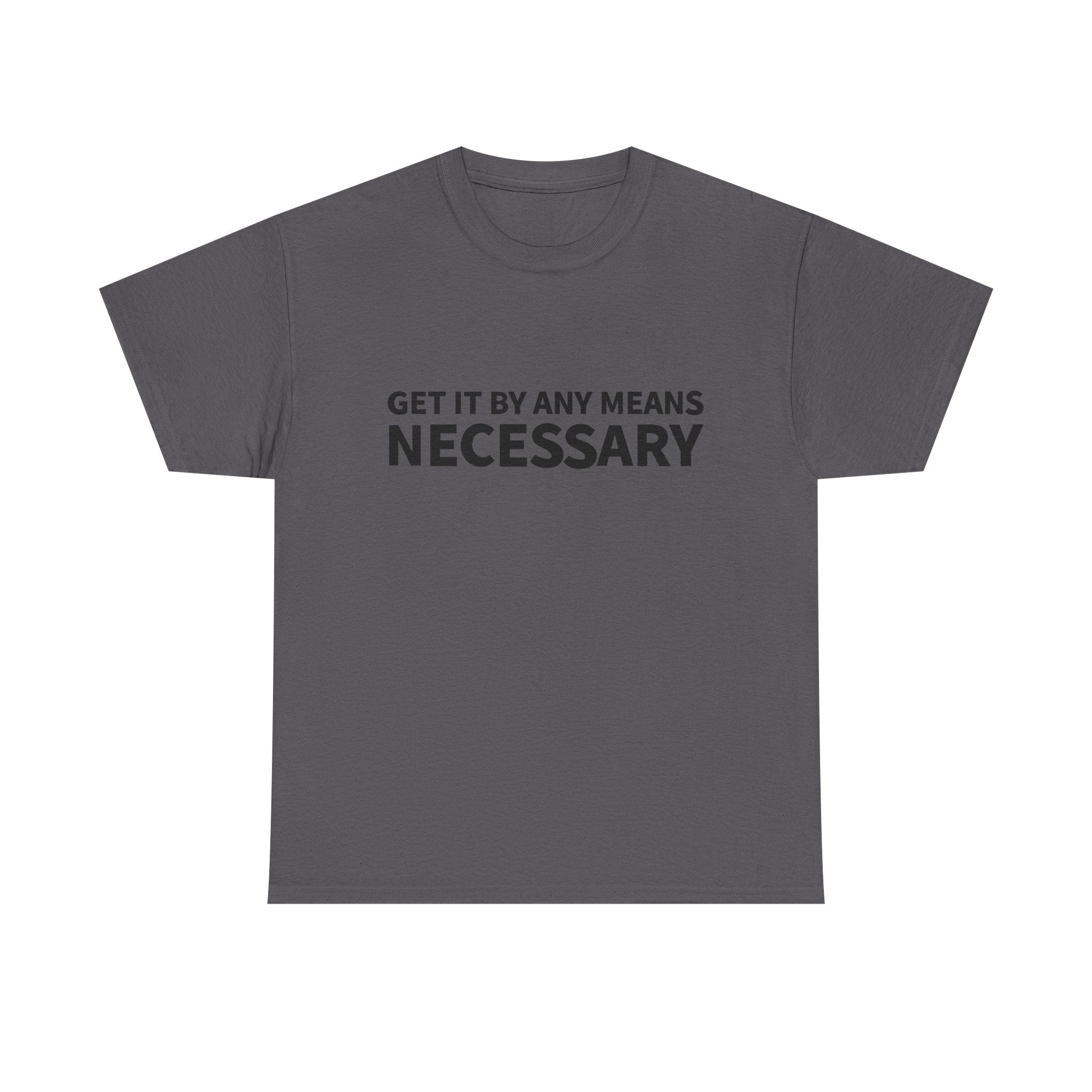 GIBAMN Black Slogan Tee